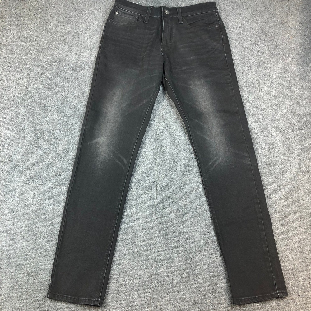 Denizen by Levis 208 Slim‎ Taper Jeans Mens Size 29x32 Faded Black Denim Pants